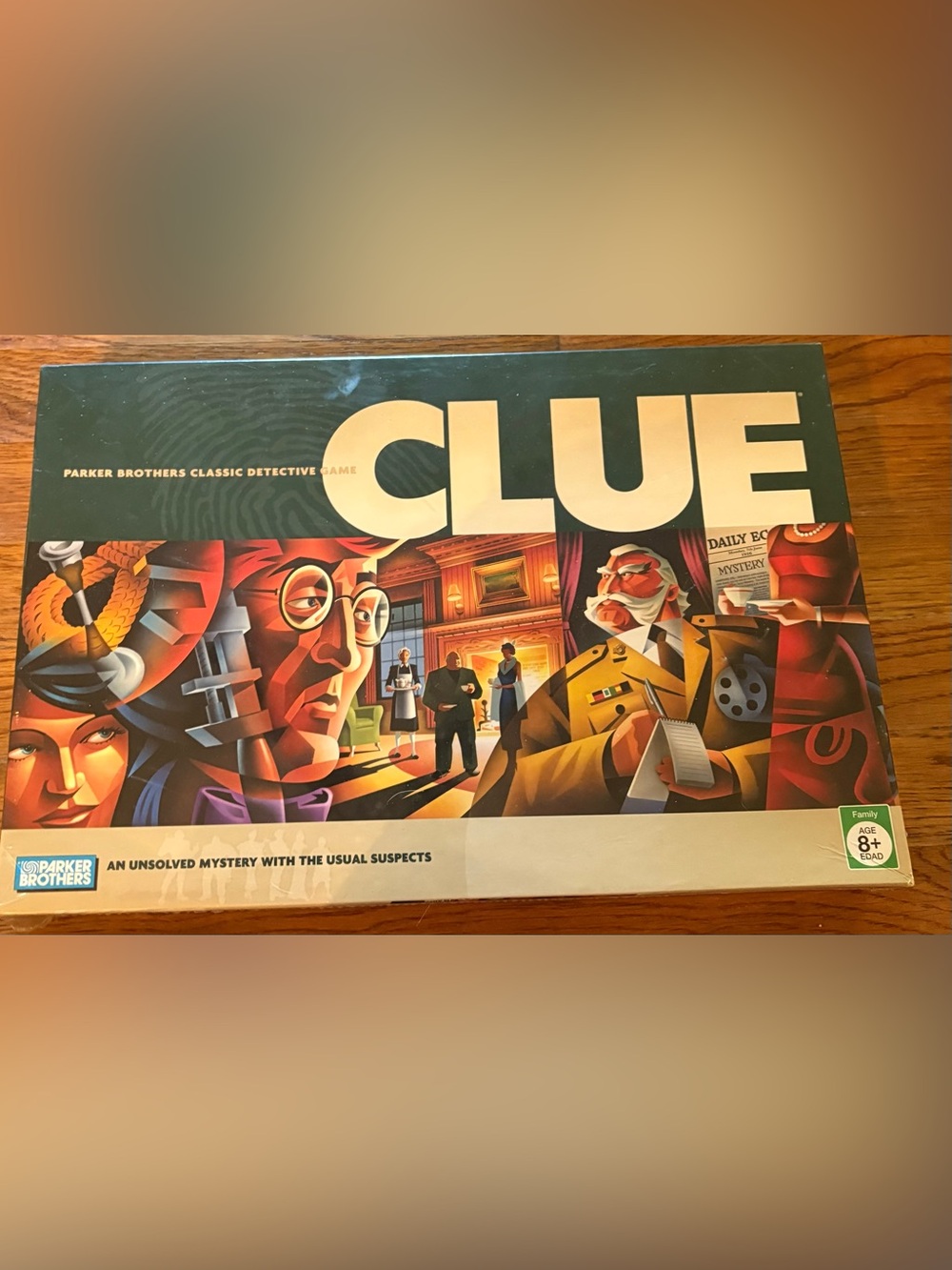 Clue Board Game by Parker Brothers - 2005 Edition, NEW